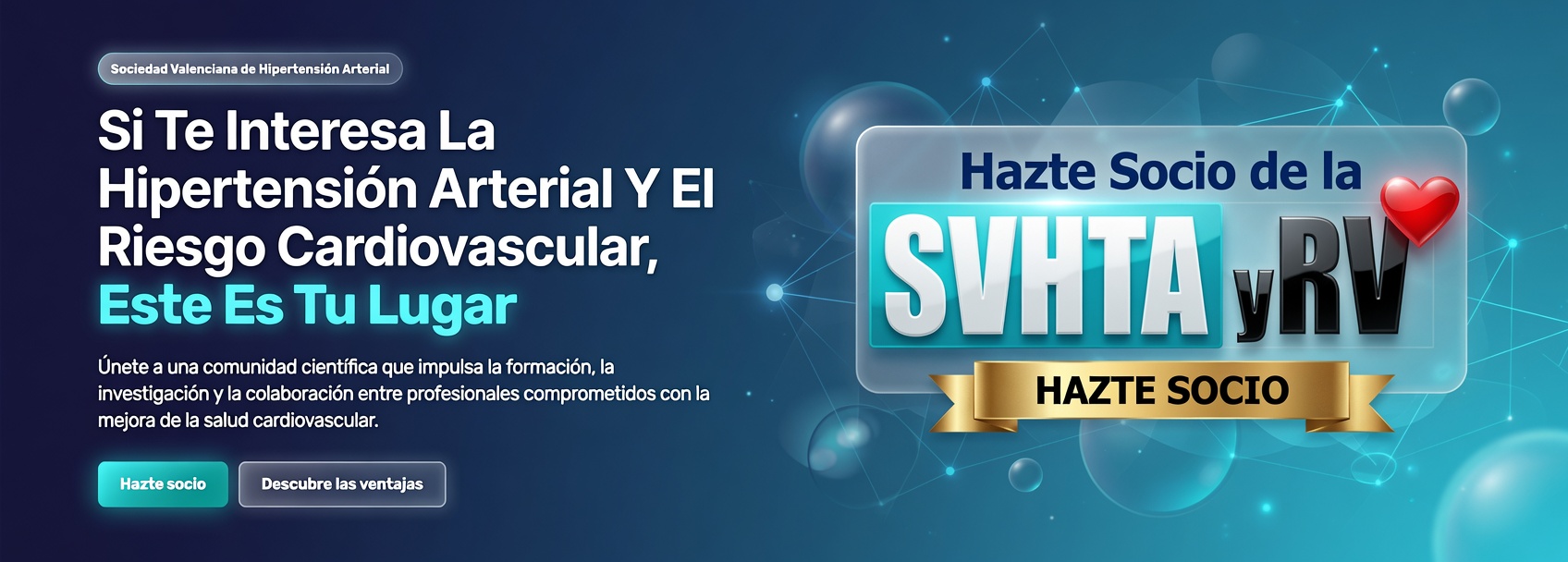 Hazte socio de la Sociedad Valenciana de Hipertensión Arterial
